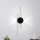 Eglo - LED nástenné svietidlo LED/20W/230V + LED/0,91W čierna