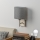 Eglo - LED  Nástenné svietidlo TUNJA 1xE27/60W/230V matný chróm/šedá