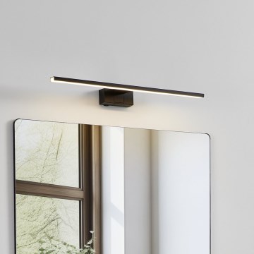 Eglo - LED osvetlenie zrkadla do kúpeľne LED/10W/230V 3000/4000/6500K 60 cm IP44 čierna