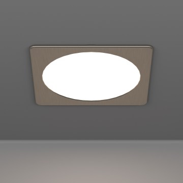 Eglo - LED Podhľadové svietidlo LED/10,5W/230V 2700/4000/6500K 16,6x16,6 cm matný chróm