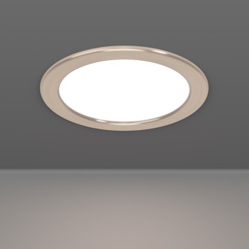 Eglo - LED podhľadové svietidlo LED/10,5W/230V 2700/4000/6500K pr. 16,8 cm matný chróm