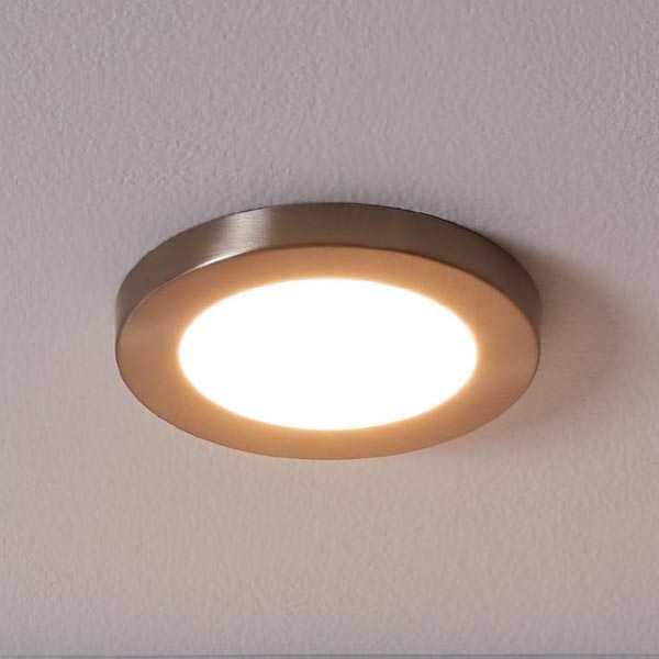 Eglo - LED Podhľadové svietidlo LED/5,5W/230V 3000K matný chróm