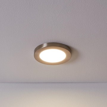 Eglo - LED Podhľadové svietidlo LED/5,5W/230V 4000K matný chróm