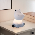 Eglo - LED RGBW Nabíjacie dotykové detské nočné svetlo LED/5W/5V 1200 mAh hroch