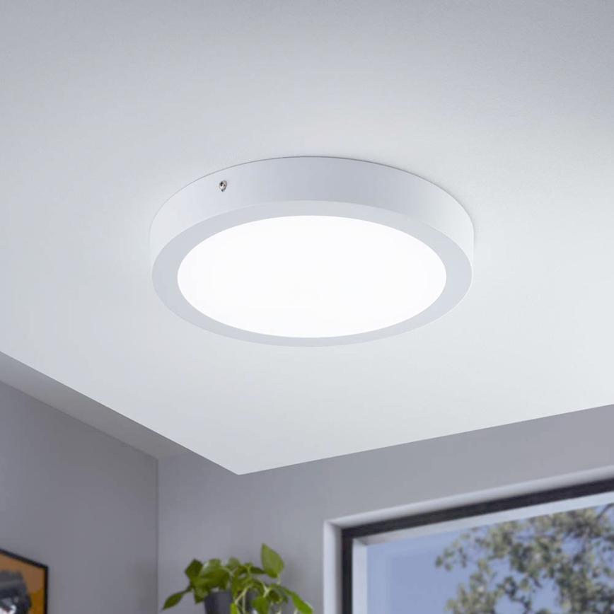 Eglo - LED RGBW stmievateľné stropné svietidlo FUEVA-C LED/21W/230V pr. 30 cm