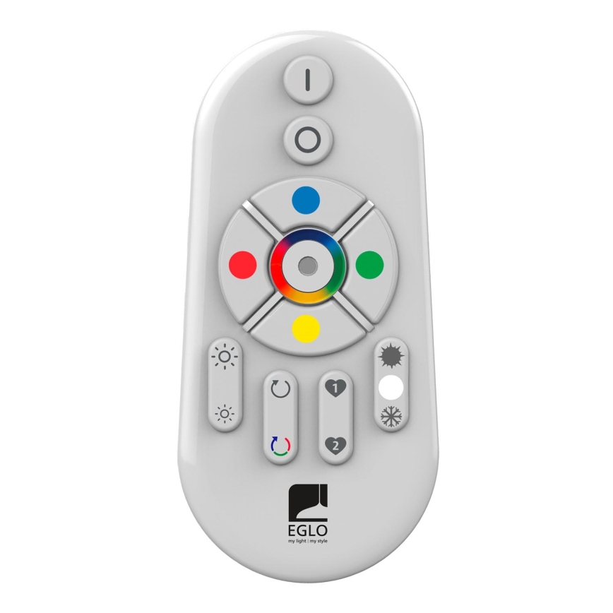 Eglo - LED RGBW Stmievateľný prisadený/podhľadový panel SALOBRENA-C WOOD LED/34W/230V 2700-6500K 34x124 cm tmavohnedá + diaľkové ovládanie