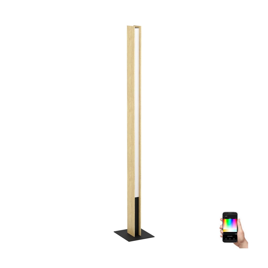 Eglo - LED RGBW Stmievateľná stojacia lampa LED/35W/230V 2700-6500K