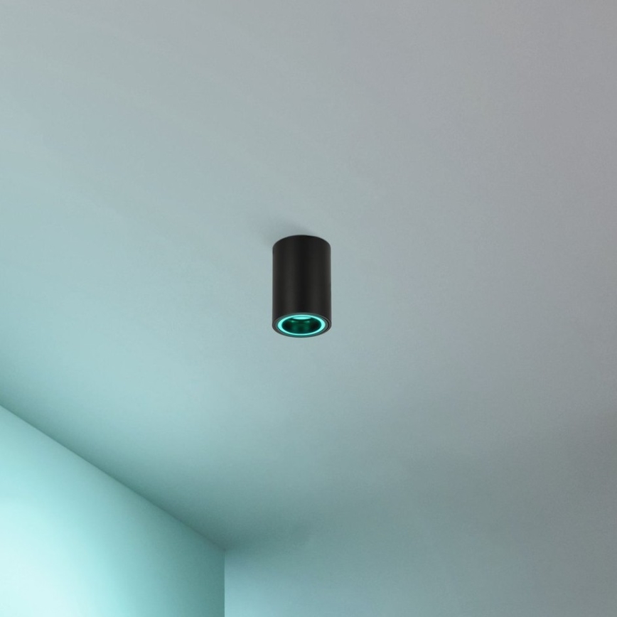 Eglo - LED RGBW Stmievateľné bodové svietidlo LED/4,9W/230V 2700-6500K čierna