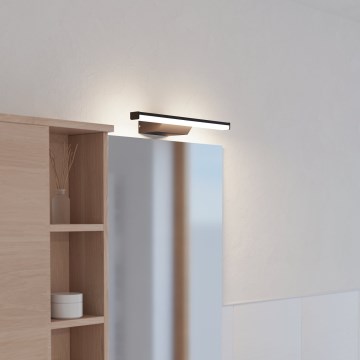 Eglo - LED RGBW Stmievateľné kúpeľňové osvetlenie zrkadla LED/12W/230V 2700-6500K IP44 čierna