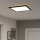 Eglo - LED RGBW Stmievateľné kúpeľňové stropné svietidlo LED/17,6W/230V 2700-6500K 39x39 cm IP44 čierna ZigBee
