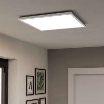 Eglo - LED RGBW Stmievateľné kúpeľňové stropné svietidlo LED/17W/230V 2700-6500K 50x50 cm IP44 biela ZigBee