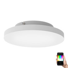 Eglo - LED RGBW Stmievateľné stropné svietidlo LED/15,7W/230V ZigBee