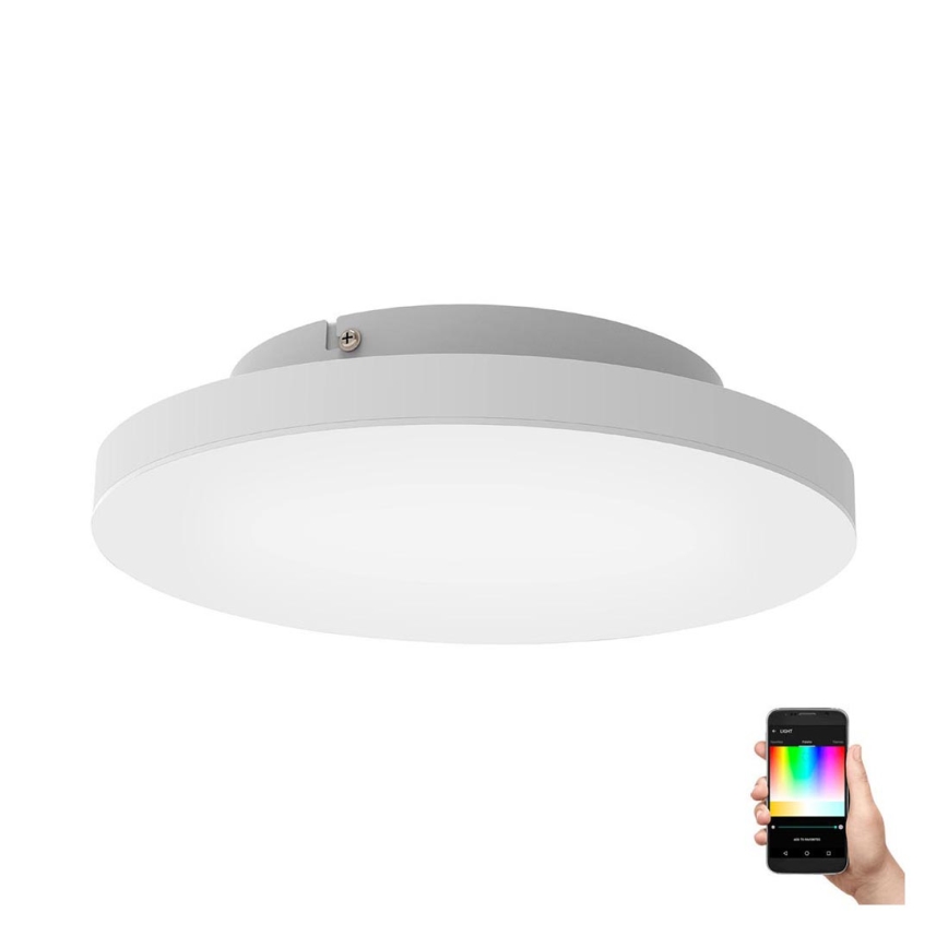 Eglo - LED RGBW Stmievateľné stropné svietidlo LED/15,7W/230V ZigBee