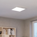 Eglo - LED RGBW stmievateľné stropné svietidlo LED/19W/230V 2700-6500K 40x40 cm biela