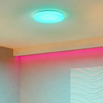 Eglo - LED RGBW Stmievateľné stropné svietidlo LED/20W/230V 2700-6500K pr. 43 cm