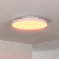 Eglo - LED RGBW Stmievateľné stropné svietidlo LED/22,4W/230V ZigBee