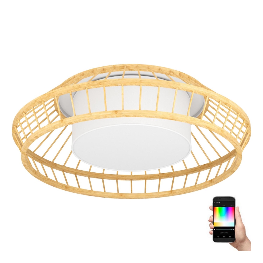 Eglo - LED RGBW Stmievateľné stropné svietidlo LED/22W/230V 2700-6500K