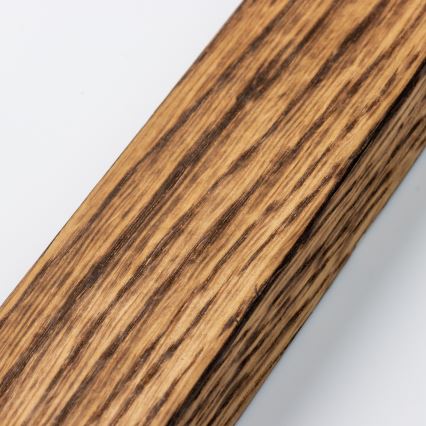 Eglo - LED RGBW stmievateľný prisadený panel SALOBRENA-C WOOD LED/16W/230V 2700-6500K 34x34 cm hnedý + diaľkové ovládanie