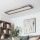 Eglo - LED RGBW Stmievateľný prisadený/podhľadový panel SALOBRENA-C WOOD LED/34W/230V 2700-6500K 34x124 cm tmavohnedá + diaľkové ovládanie
