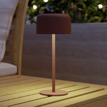 Eglo - LED solárna nabíjateľná dotyková stolná lampa LED/2,8W/3,7V 1800 mAh IP44 oranžová