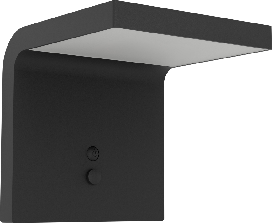Eglo - LED Solárne nástenné svietidlo so senzorom LED/6,5W/3,7V 2400 mAh IP44
