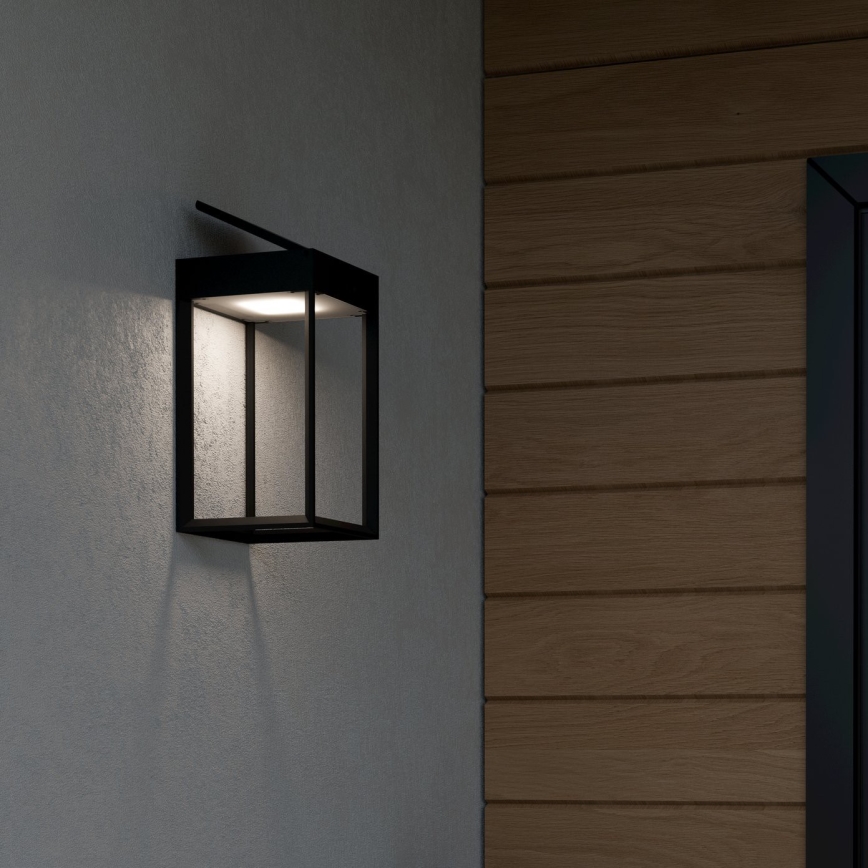 Eglo - LED Solárne nástenné svietidlo so senzorom LED/6,5W/3,7V IP44