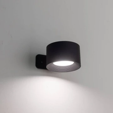 Eglo - LED stlmiteľné nabíjateľné dotykové nástenné svietidlo LED/5W/5V 2700/4000/6500K 2000 mAh čierna