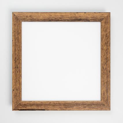 Eglo - LED Stmievateľný prisadený panel POZZALLO WOOD LED/21W/230V 2700-6500K 49,5x49,5 cm hnedá + diaľkové ovládanie