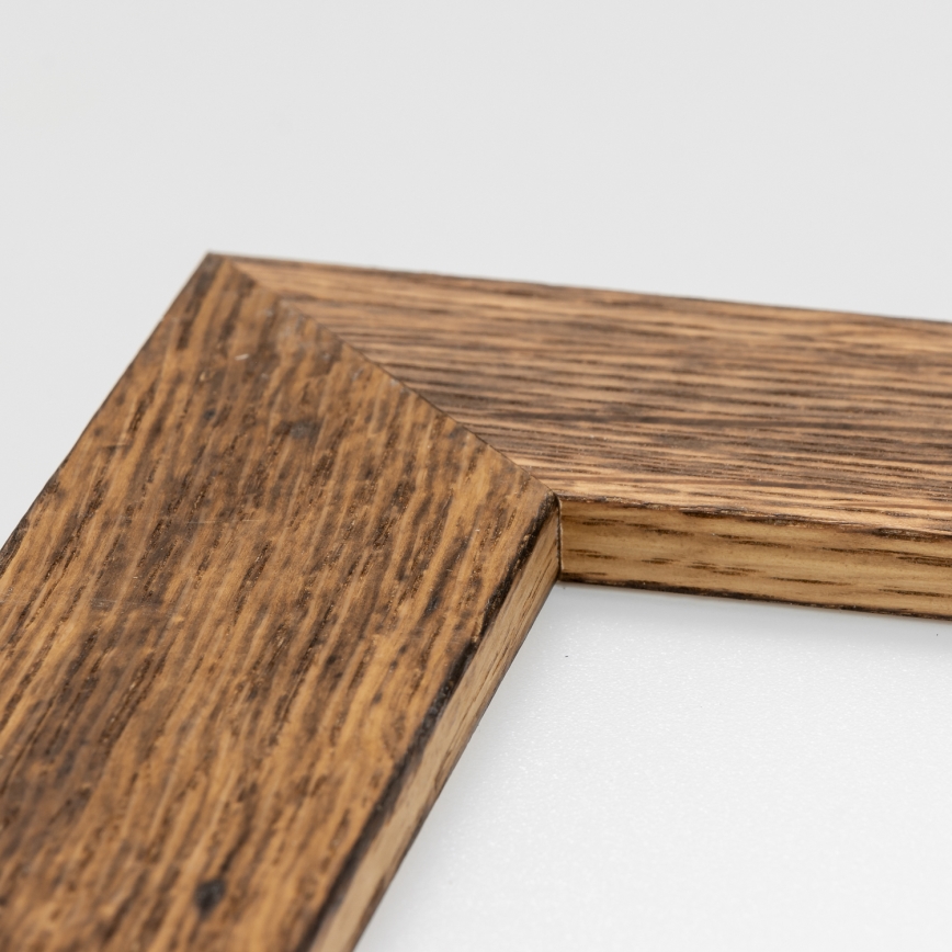 Eglo - LED Stmievateľný prisadený panel POZZALLO WOOD LED/21W/230V 2700-6500K 49,5x49,5 cm hnedá + diaľkové ovládanie