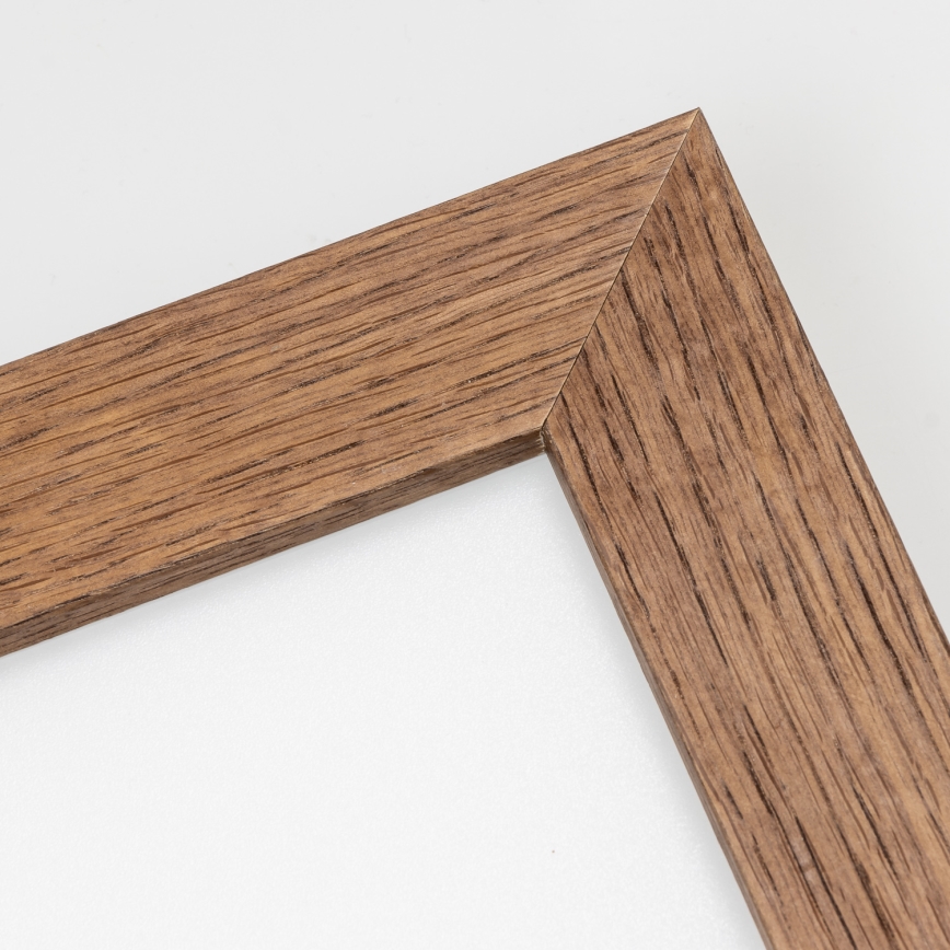 Eglo - LED Stmievateľný prisadený panel POZZALLO WOOD LED/21W/230V 2700-6500K 49,5x49,5 cm tmavohnedá + diaľkové ovládanie