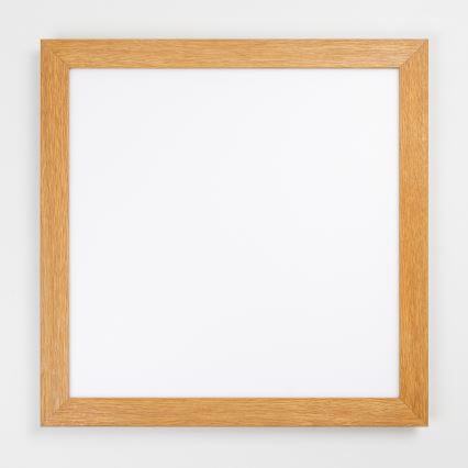 Eglo - LED Stmievateľný prisadený panel SALOBRENA-CL WOOD LED/31W/230V 2700-6500K 64x64 cm hnedá