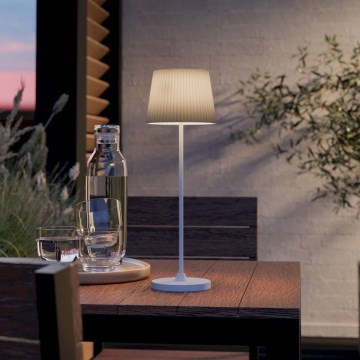 Eglo - LED stmievateľná dotyková nabíjateľná stolová lampa LED/3,8W/5V 2400/3000/4000K 2000 mAh biela/zelená