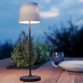 Eglo - LED stmievateľná dotyková nabíjateľná stolová lampa LED/3,8W/5V 2400/3000/4000K 2000 mAh čierna/krémová