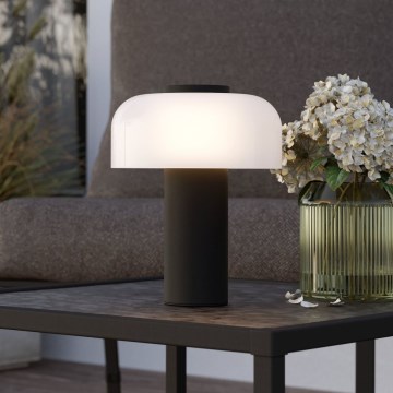 Eglo - LED Stmievateľná dotyková vonkajšia lampa LED/2,25W/5V 2400-4000K 5200 mAh IP44 čierna/biela