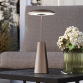 Eglo - LED Stmievateľná dotyková vonkajšia lampa LED/2,8W/5V 2400K/3000K/4000K 5200 mAh IP54 béžová