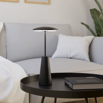 Eglo - LED Stmievateľná dotyková vonkajšia lampa LED/2,8W/5V 2400K/3000K/4000K 5200 mAh IP54 čierna