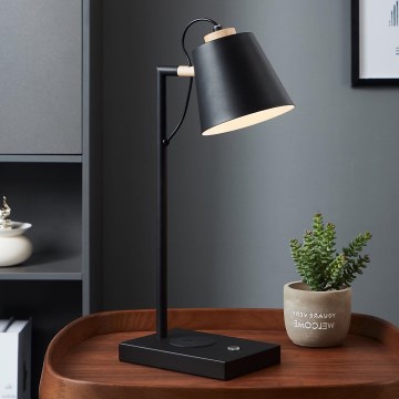 Eglo - LED Stmievateľná lampa s bezdrôtovým nabíjaním LED/5,5W/230V