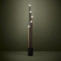 Eglo - LED Stmievateľná stojacia lampa 5xLED/3,7W/230V 3000K antracit/zlatá