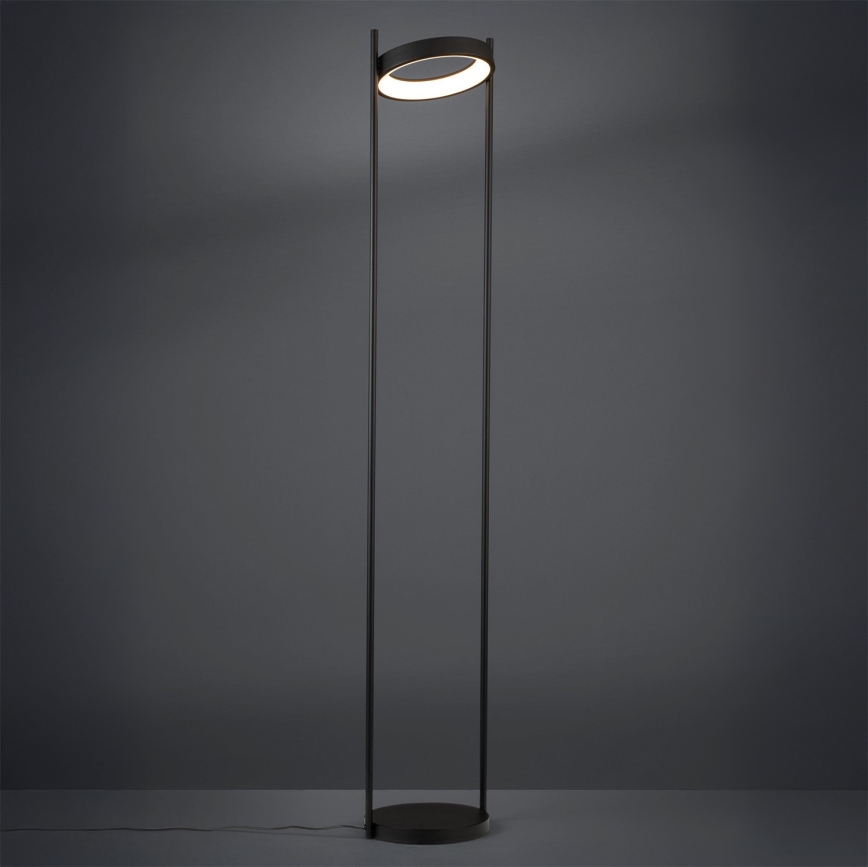 Eglo - LED Stmievateľná stojacia lampa LED/20W/230V 3000K čierna