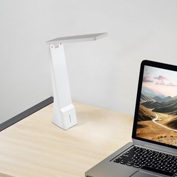 Eglo - LED stmievateľná stolná lampa LED/1,8W/230V biela