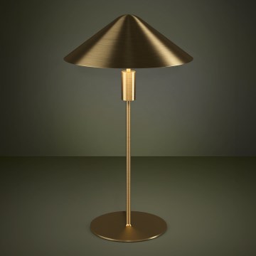Eglo - LED Stmievateľná stolná lampa LED/12W/230V 3000K zlatá