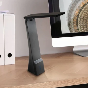 Eglo - LED stmievateľná stolová lampa LED/1,8W/230V čierna