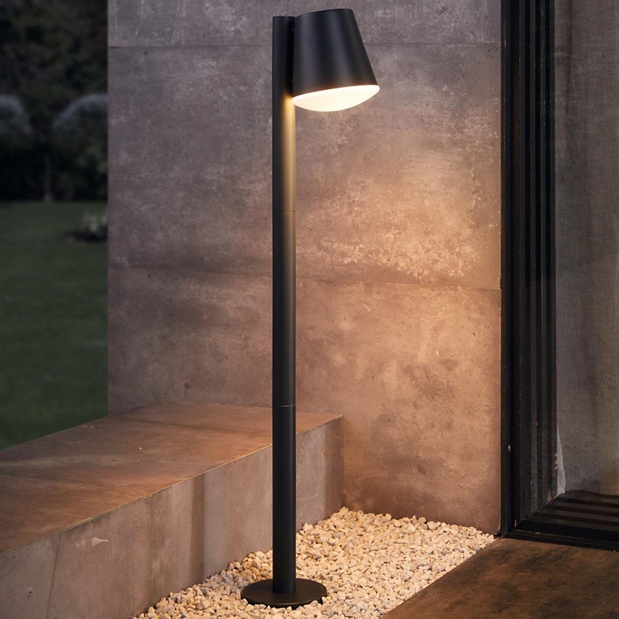 Eglo - LED Stmievateľná vonkajšia lampa CALDIERO-C 1xE27/9W/230V antracit IP44