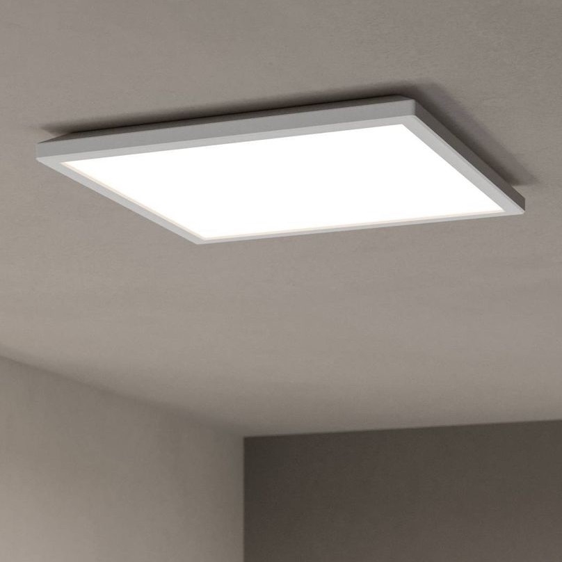 Eglo - LED Stmievateľné kúpeľňové stropné svietidlo LED/17,6W/230V 2700-6500K 39x39 cm IP44 biela + diaľkové ovládanie