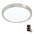 Eglo - LED stmievateľné kúpeľňové stropné svietidlo LED/19,5W/230V 2700-6500K IP44 ZigBee priemer 28,5 cm
