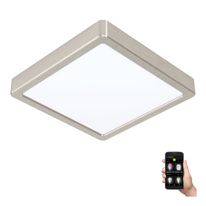 Eglo - LED Stmievateľné kúpeľňové svietidlo LED/16,5W/230V IP44 ZigBee 21x21 cm