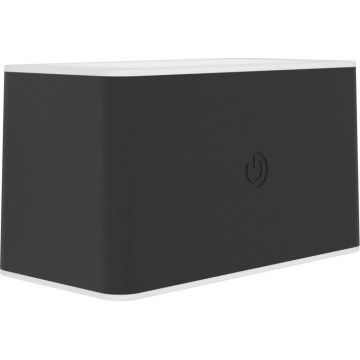 Eglo - LED Stmievateľné nabíjateľné dotykové vonkajšie nástenné svietidlo LED/5W/5V 2000 mAh 3000/4000/6500K IP44 čierne