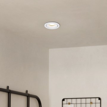 Eglo - LED Stmievateľné podhľadové svietidlo LED/4,9W/230V biela