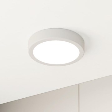 Eglo - LED stmievateľné stropné svietidlo LED/11W/230V biela pr. 16 cm