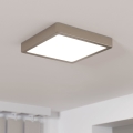 Eglo - LED Stmievateľné stropné svietidlo LED/17W/230V chróm